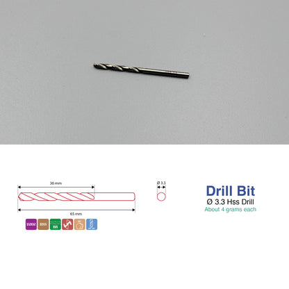 Sizes 1mm – 14mm | HSS Drill Bit Type-N | Metal, Steel & Cast Iron Drilling
