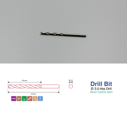 Sizes 1mm – 14mm | HSS Drill Bit Type-N | Metal, Steel & Cast Iron Drilling