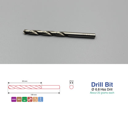 Sizes 1mm – 14mm | HSS Drill Bit Type-N | Metal, Steel & Cast Iron Drilling