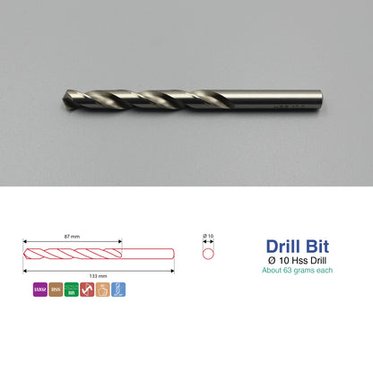 Sizes 1mm – 14mm | HSS Drill Bit Type-N | Metal, Steel & Cast Iron Drilling