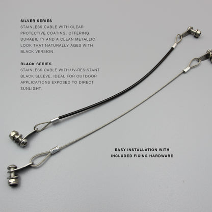 Universal End Cap Rope Hanger Kit | HeavyDuty | S304 | Conduit Cap Retention Set