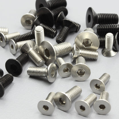 304 Stainless Steel Flat Head Allen Screw Countersunk Hex Socket Bolt | M5 M6 M8