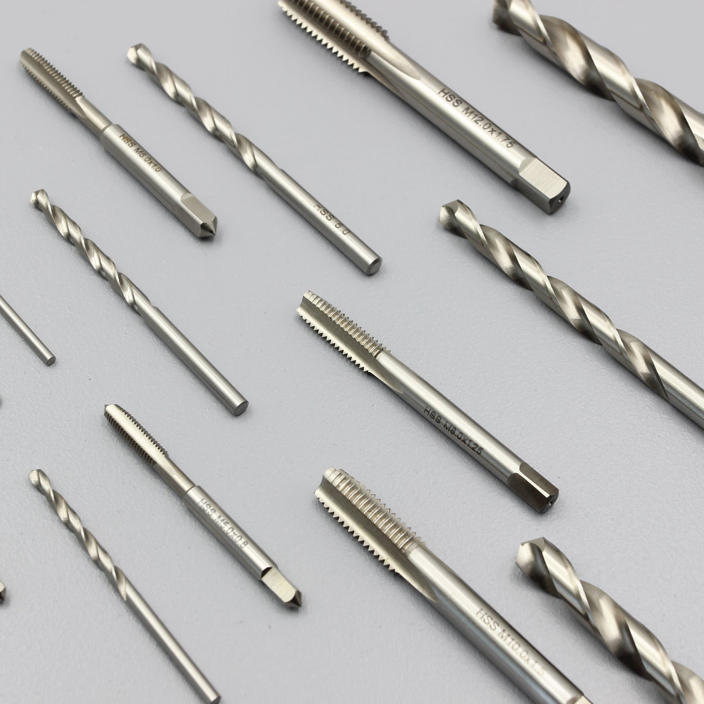 M3 M4 M5 M6 M8 M10 M12 Threading Set | HSS Metric Hand Tap + Matching Drill Bit