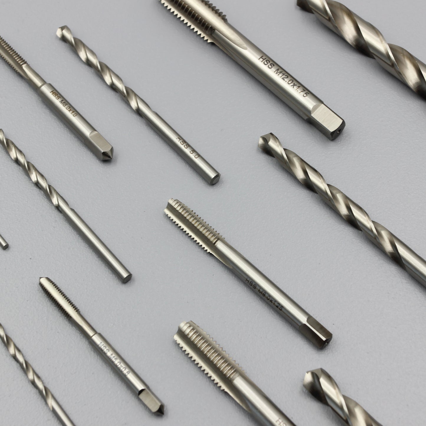 M3 M4 M5 M6 M8 M10 M12 Threading Set | HSS Metric Hand Tap + Matching Drill Bit