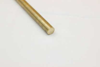 Brass Solid Rod – C385 Alloy | 12.7mm Diameter | Custom Lengths Available