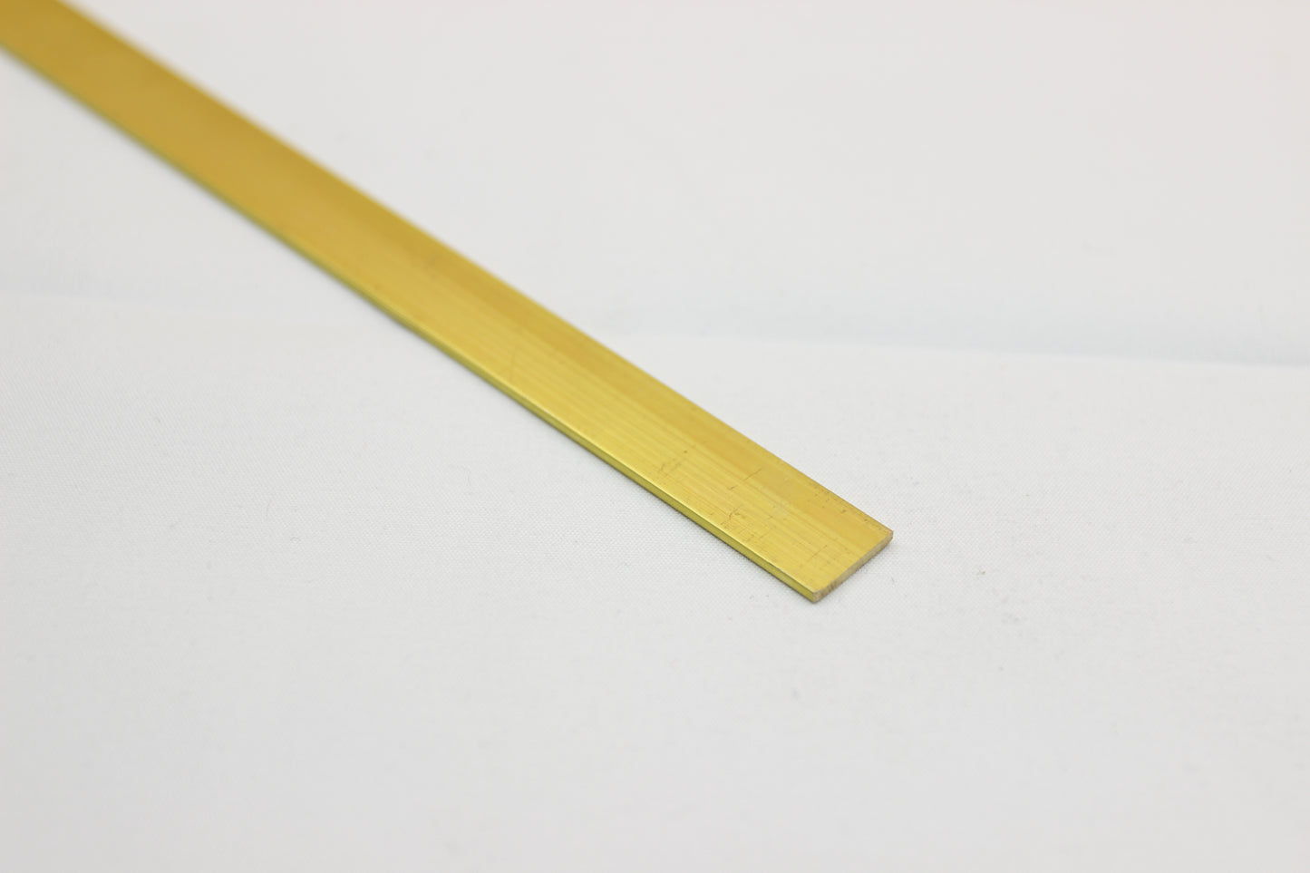 Brass Flat Bar | 31.75mm x 3.18mm | C380 | Custom Lengths Available