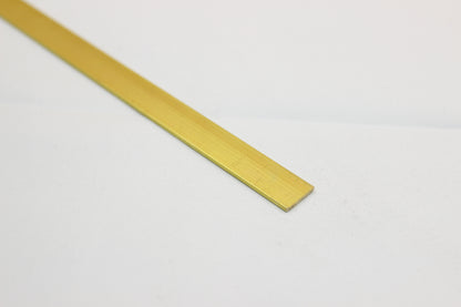 Brass Flat Bar | 31.75mm x 3.18mm | C380 | Custom Lengths Available