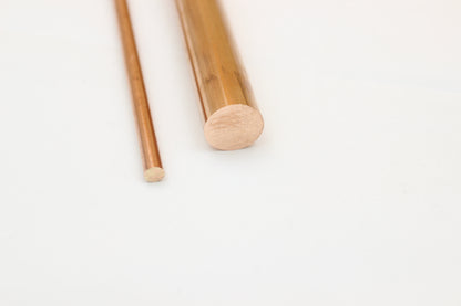 Copper Solid Rod | Ø9.53mm | C110 Alloy | Custom Length