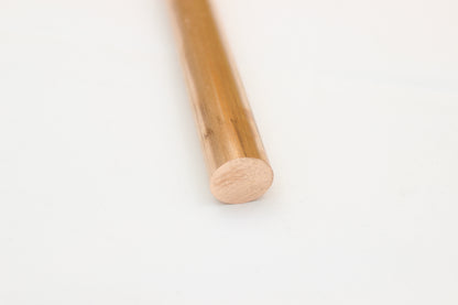 Copper Solid Rod | Ø9.53mm | C110 Alloy | Custom Length