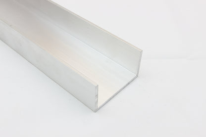 Aluminium U Channel | 25x40x3mm | 6060 T5 Alloy | Custom Length
