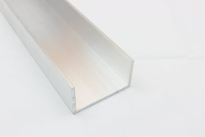 Aluminium U Channel | 25x40x3mm | 6060 T5 Alloy | Custom Length