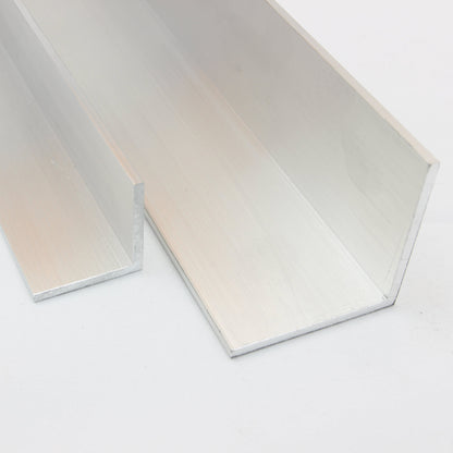 Aluminium Equal Angle |  25x25x3mm | 6060 T5 Alloy | Custom Length