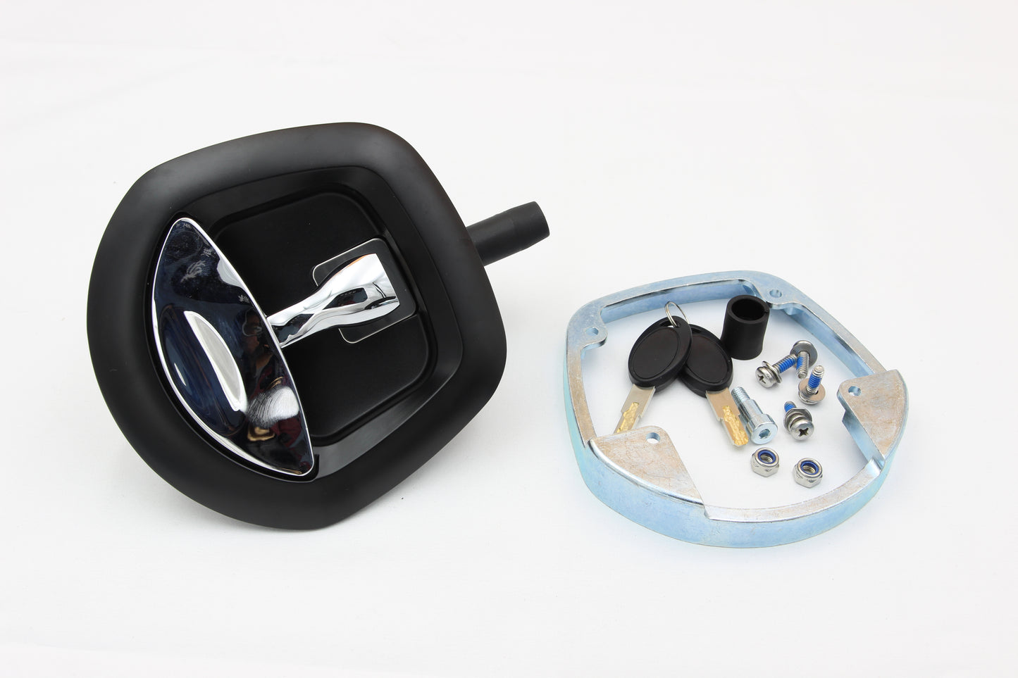Whale Tail T-Handle Lock | 3-Point Compression Security Lock | Toolbox Canopy Lock