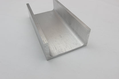 Aluminium U Channel | 50.8x101.6x7.93mm | 6082 T6 Alloy | Custom Length