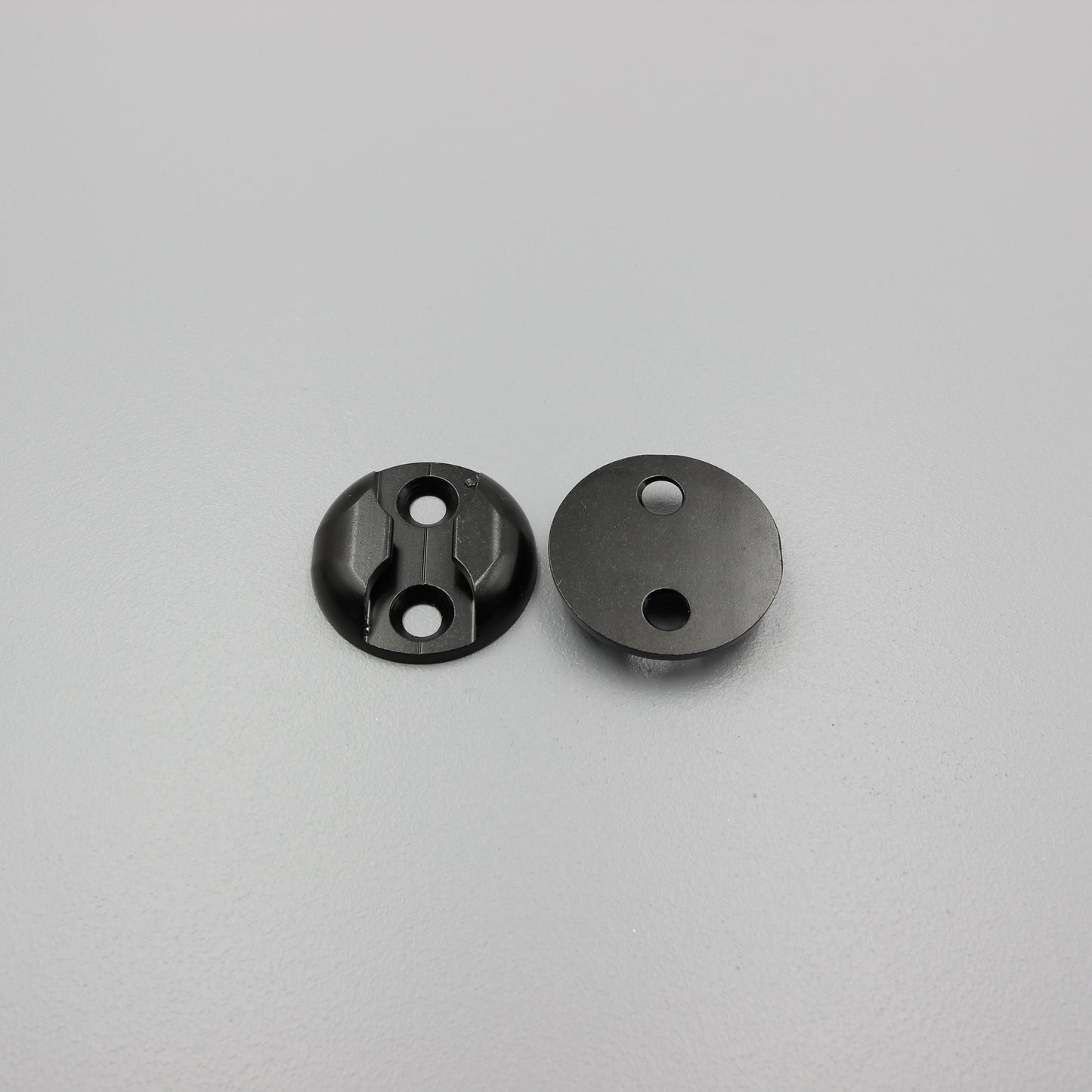 Aluminium Black Cargo L Track Flush Mount Circle Base