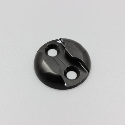 Aluminium Black Cargo L Track Flush Mount Circle Base