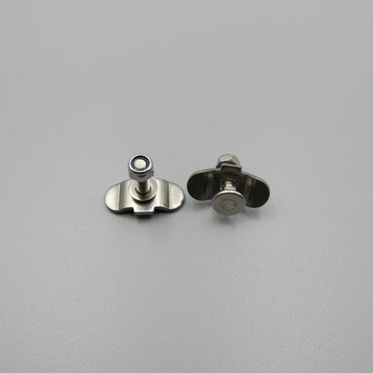 S304 Silver Cargo L Track 35mm Nut Set