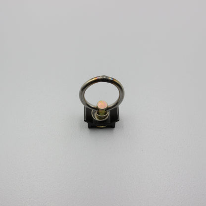 Black Cargo L Track Anchor Ring Clip