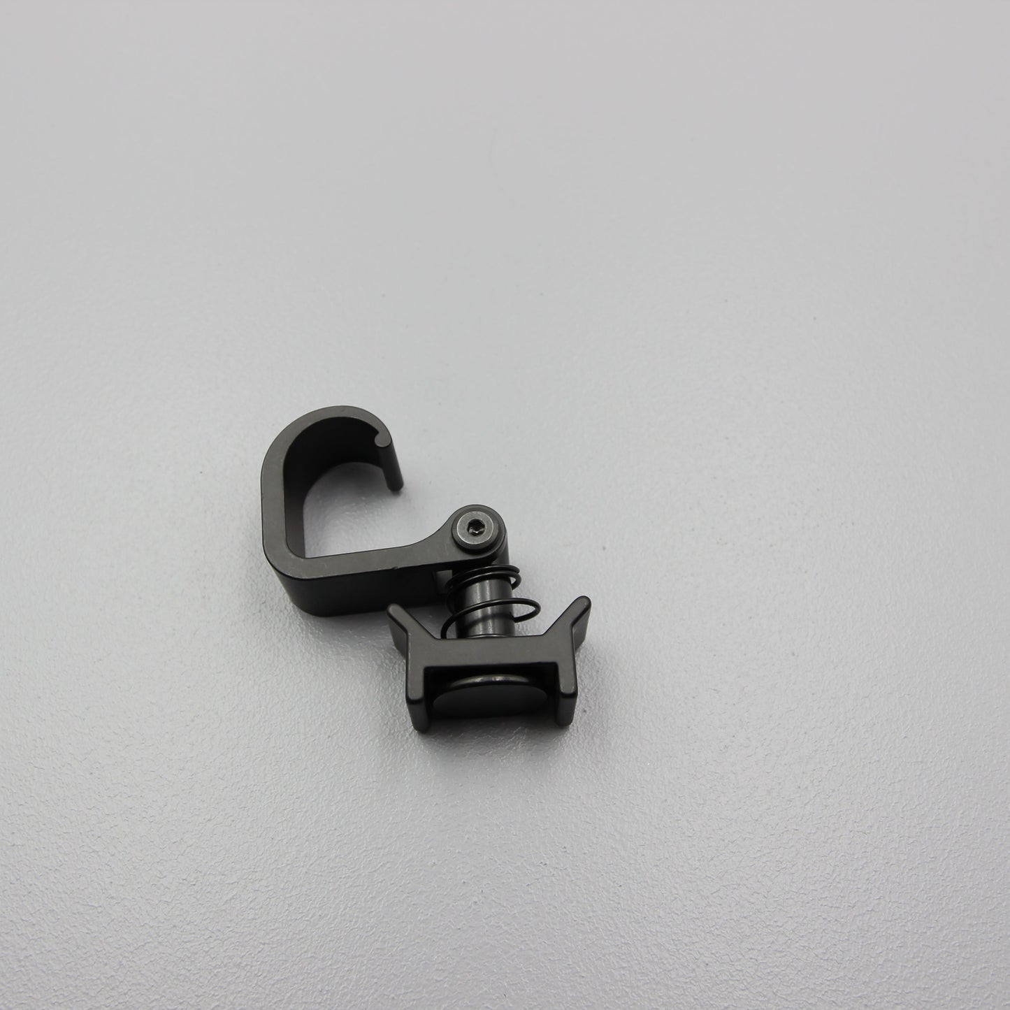 Black Cargo L Track 360 Degrees Hook