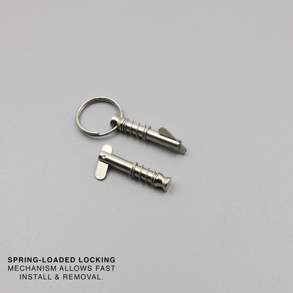 S316 Stainless Steel | Quick Release Locking Pin Spring Lock | 6.3mm