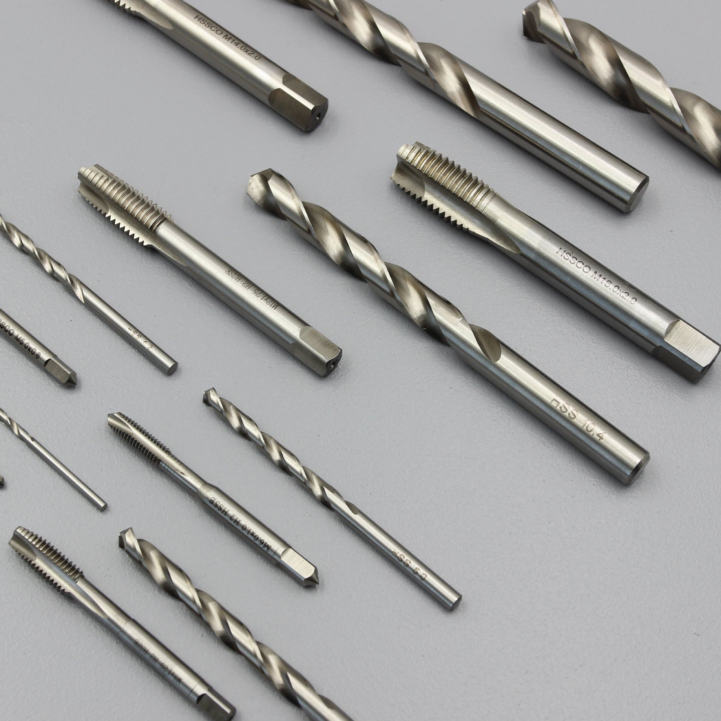 M3 M5 M6 M8 M10 M12 M14 M16 | Machine Gun Nose Tap & Drill Bit Set | HSS HSSCO