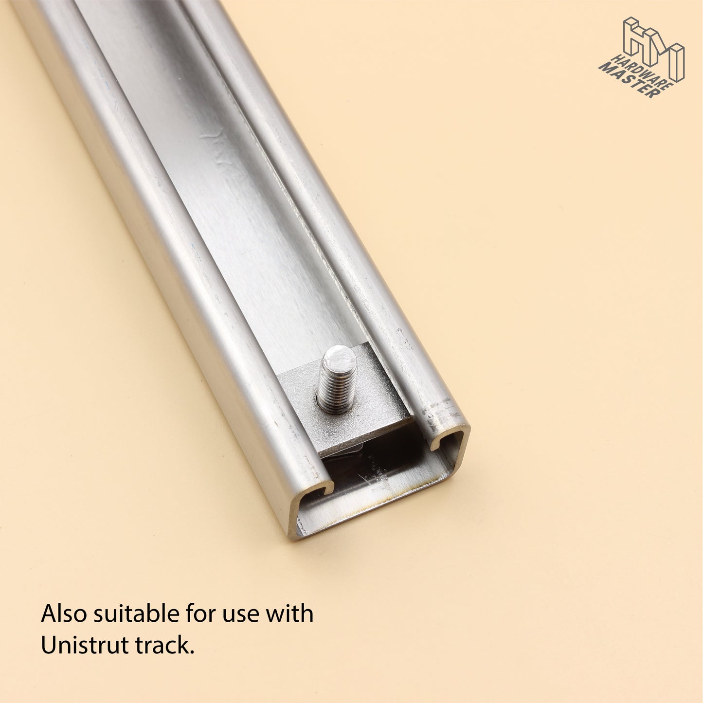 Unistrut / Strut Channel T-Bolt Fixing Kit – Anti-Loosen Nylock Nut Set (M8 / M10)