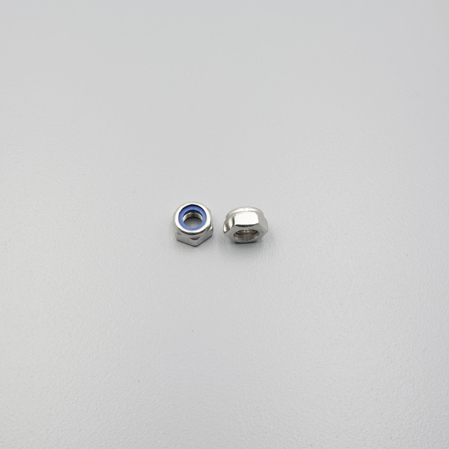 S304 Stainless Steel Nylon Insert Lock Nuts Nyloc Nut Metric Coarse Thread