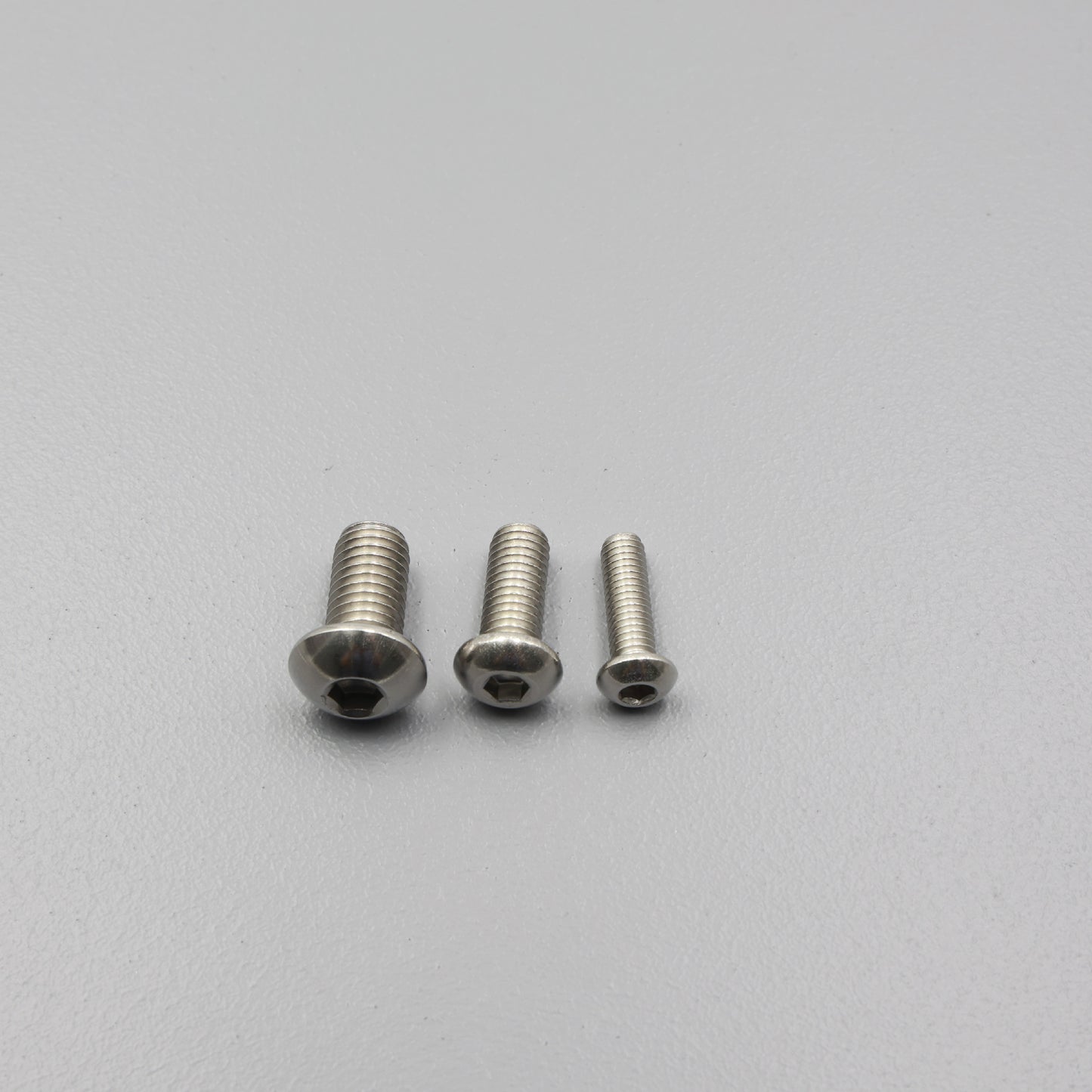 S304 Stainless Steel Pan Head Bolt Hex Socket Machine Screw Metric Coarse Thread