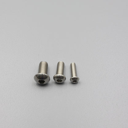 S304 Stainless Steel Pan Head Bolt Hex Socket Machine Screw Metric Coarse Thread
