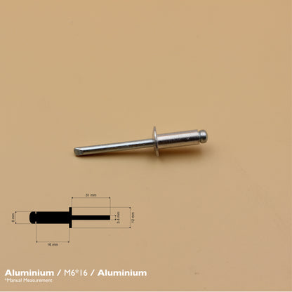 Stainless Steel S304 Pop Rivet | Large Flange Blind Rivet