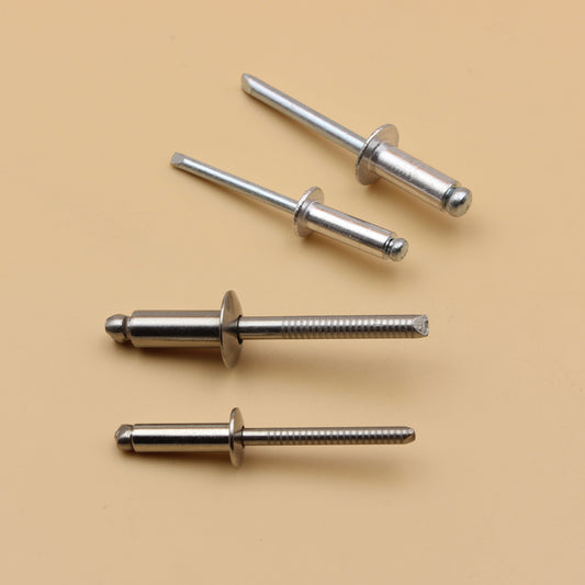 Pop Rivet | Large Flange Blind Rivet | 20Qty | S304 Stainless Steel | Aluminium