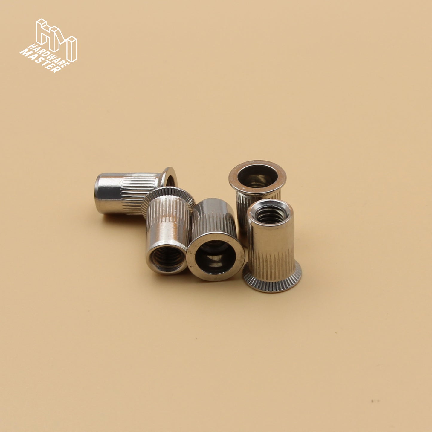 Rivet Nut | Countersunk Flange | 5Qty | Stainless Steel | Zinc Plated | M6 M8 M10