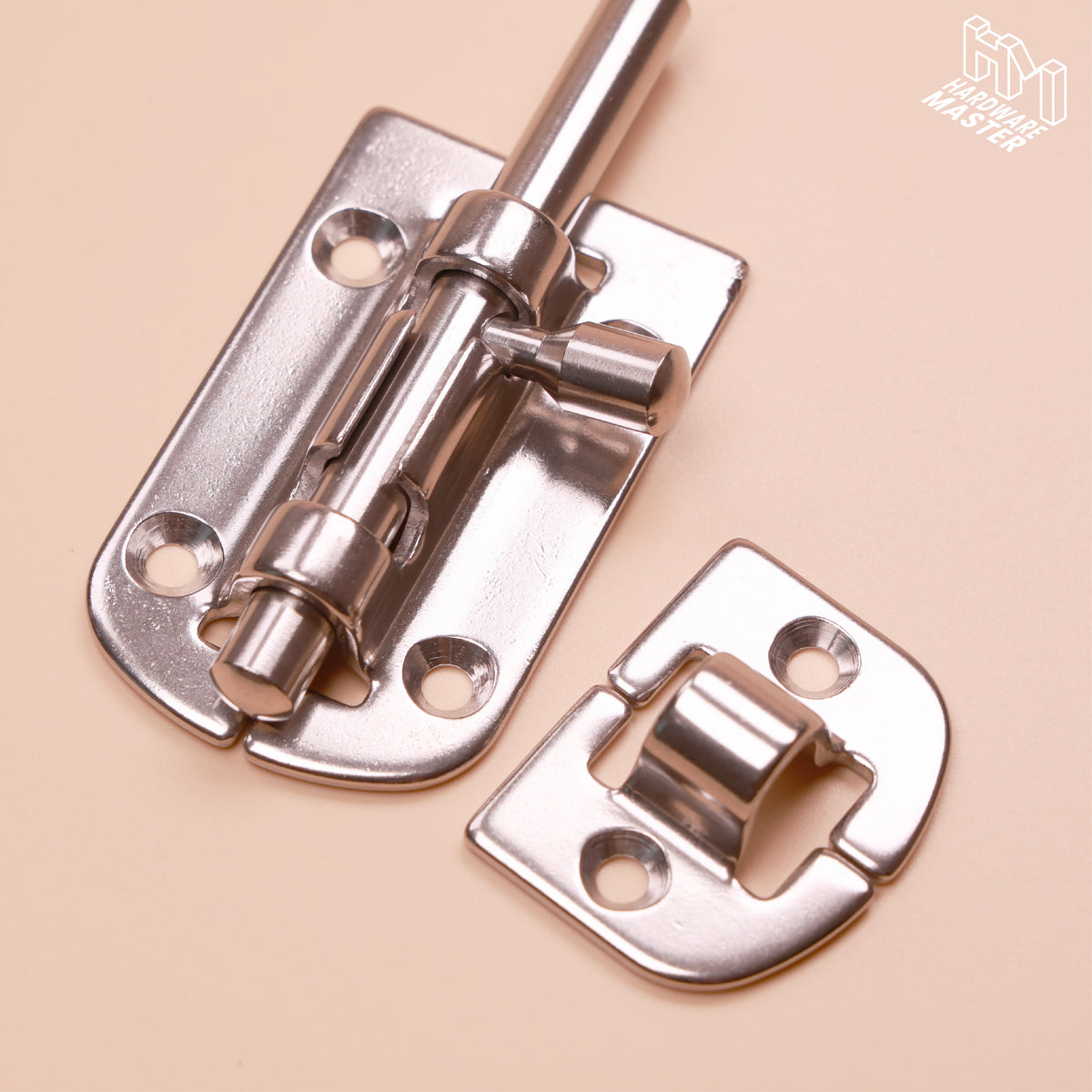 S316 Stainless Steel Barrel Bolt Slide Latch – 94 x 38mm Marine Grade