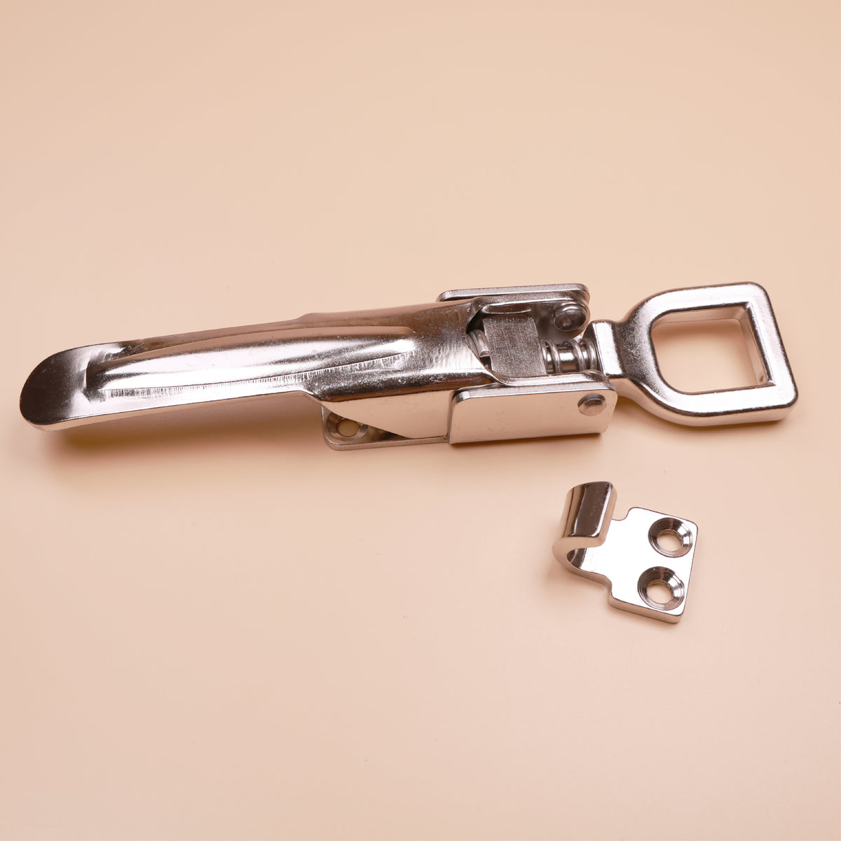 S304 Stainless Steel Heavy Duty Double Spring Loaded Over Centre Toggle Latch