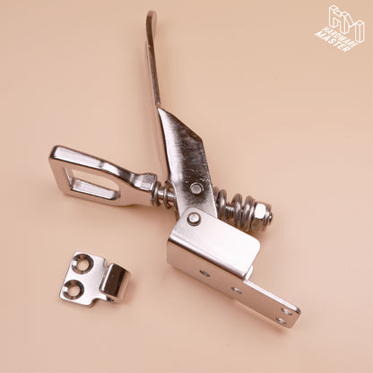 S304 Stainless Steel Heavy Duty Double Spring Loaded Over Centre Toggle Latch