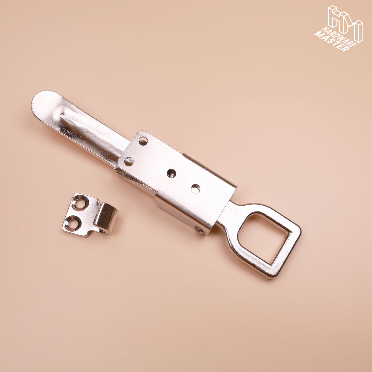 S304 Stainless Steel Heavy Duty Double Spring Loaded Over Centre Toggle Latch