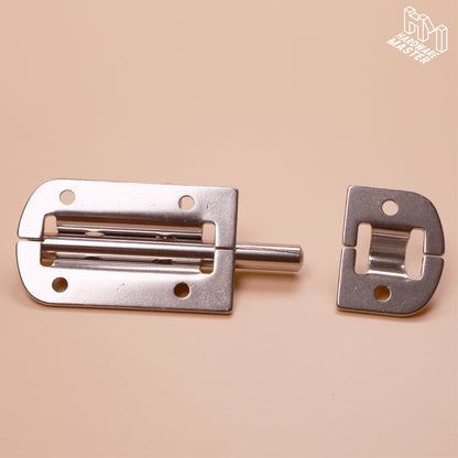 S316 Stainless Steel Barrel Bolt Slide Latch – 94 x 38mm Marine Grade
