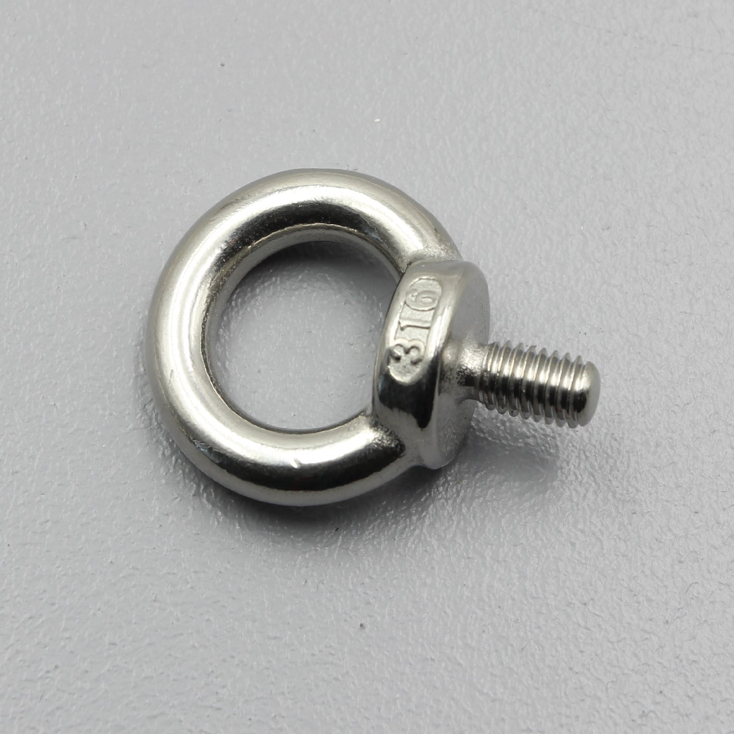 S316 Marine-Grade M6 Slid Rail Locking Eye Bolt Ring Track Tie-Down Anchor