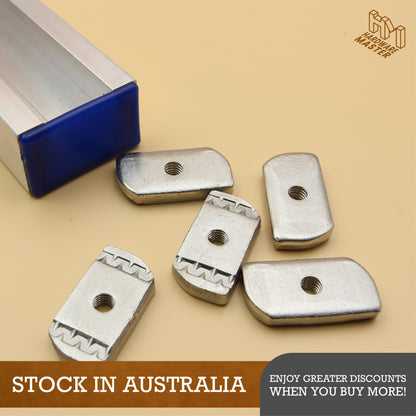 Unistrut Channel Nut | Stainless Steel S316 Unistrut Plain Nut (M6/M10)