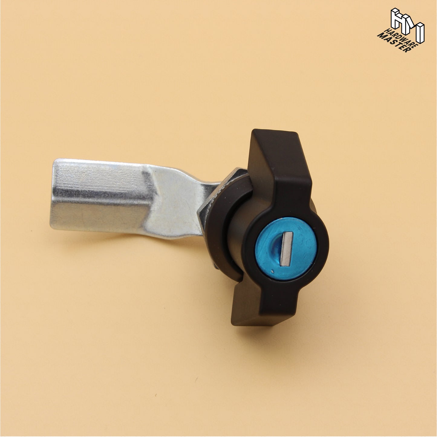 Cam Lock Lockable With Keys | Mailboxes Storage Unit Toolbox | Black Zinc Plated Alloy