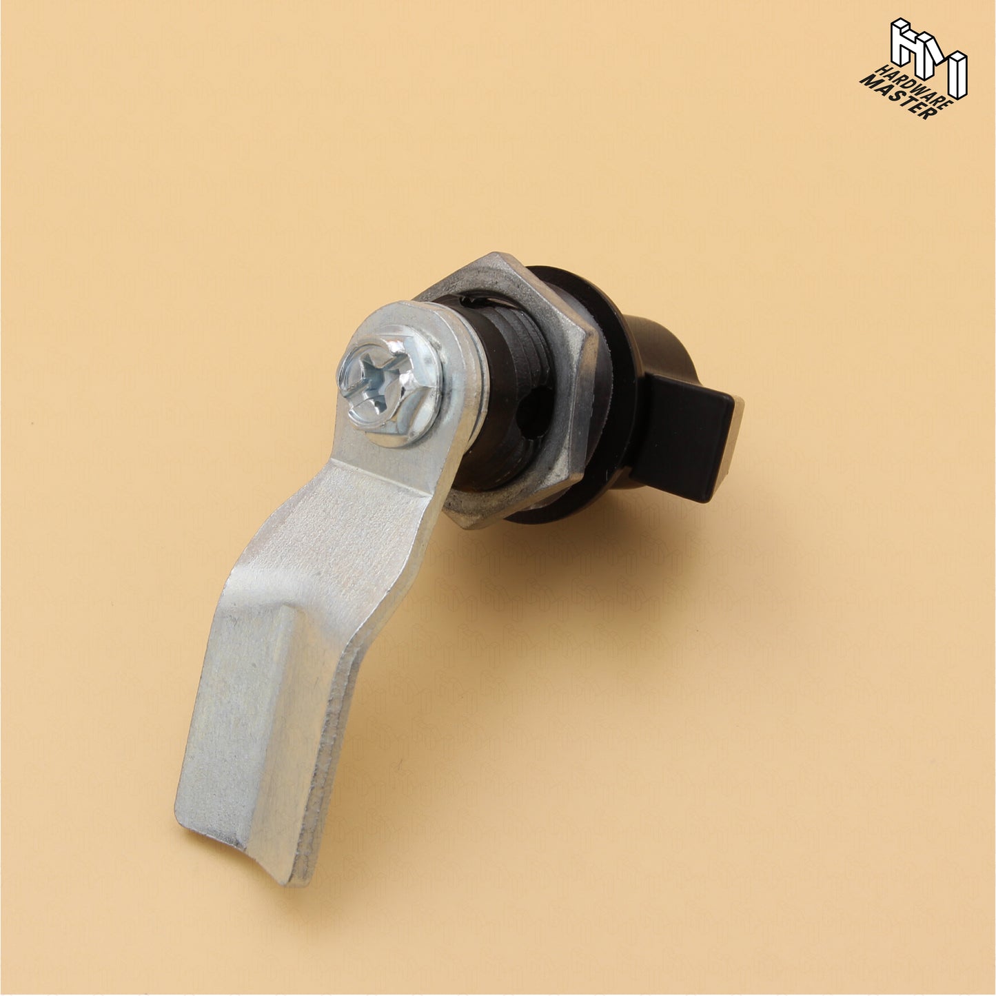 Cam Lock Lockable With Keys | Mailboxes Storage Unit Toolbox | Black Zinc Plated Alloy