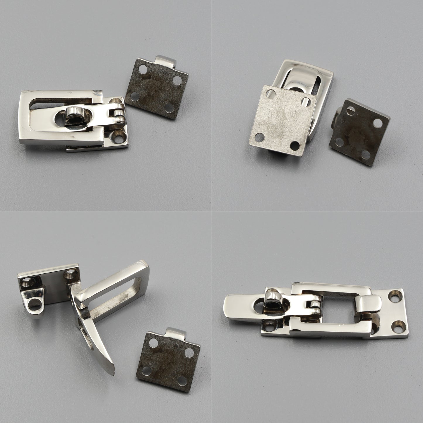 S316 Stainless Steel Toggle Latch 95mm Over Centre Catch Heavy Duty Marine Grade