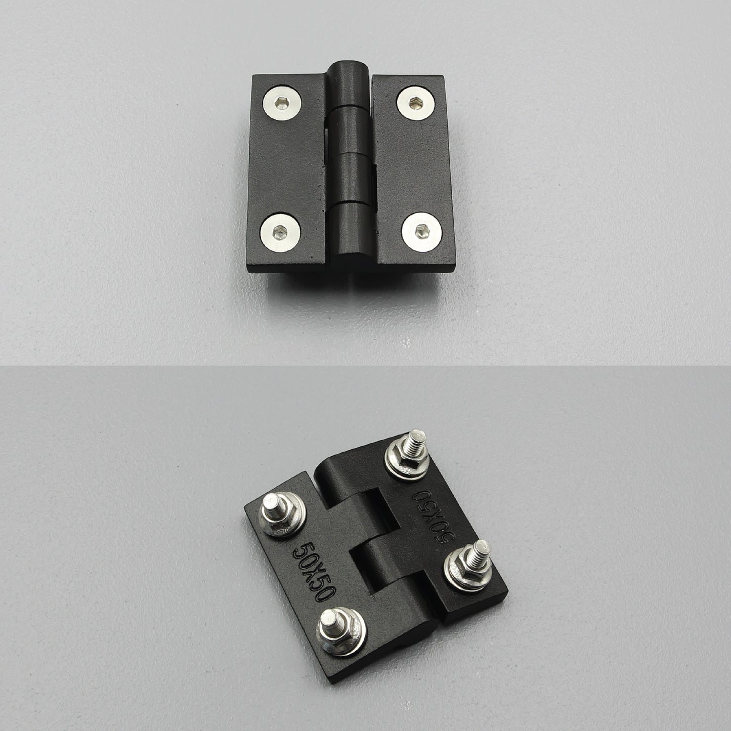 Butt Hinge S304 Stainless Steel | 50mm / 75mm | Heavy Duty | Black/Silver | Door