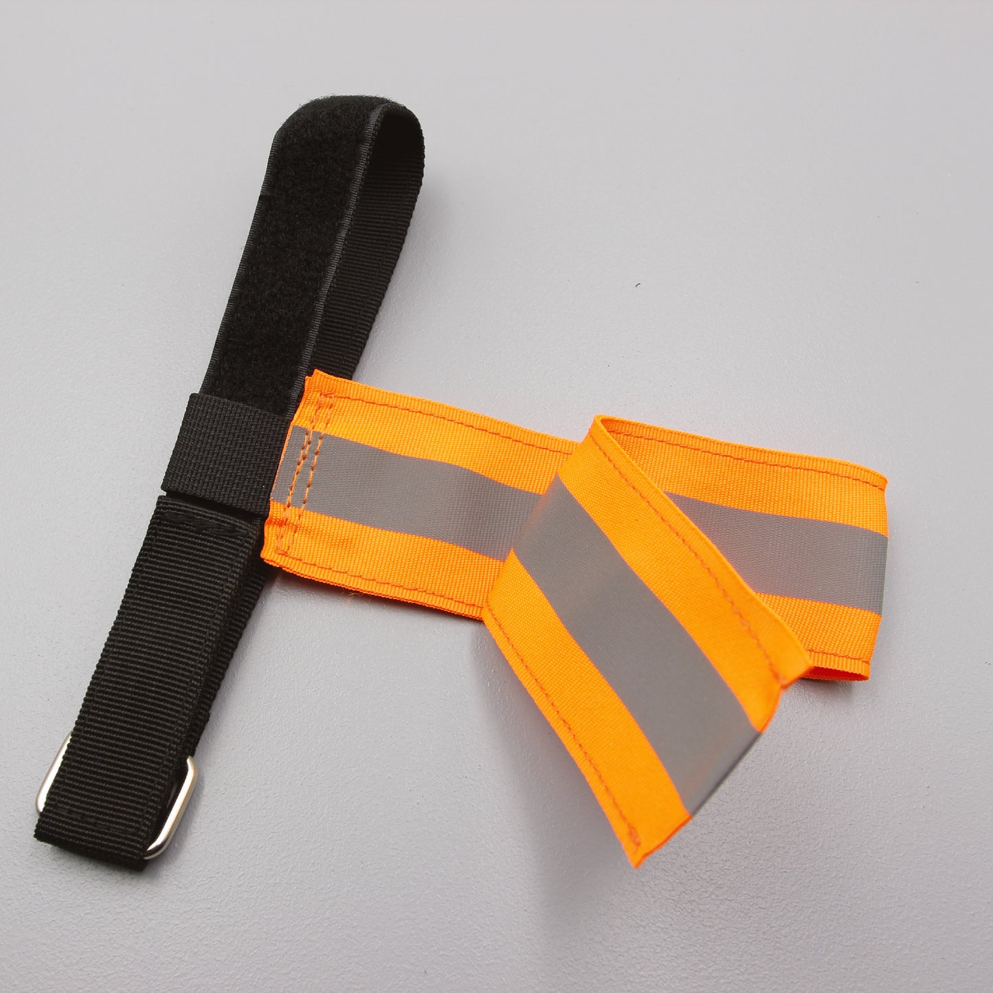 High-Vis Reflective Load Flag + Magic Strap — Oversize Long Load Safety Marker