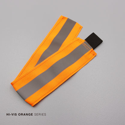 High-Vis Reflective Load Flag + Magic Strap — Oversize Long Load Safety Marker