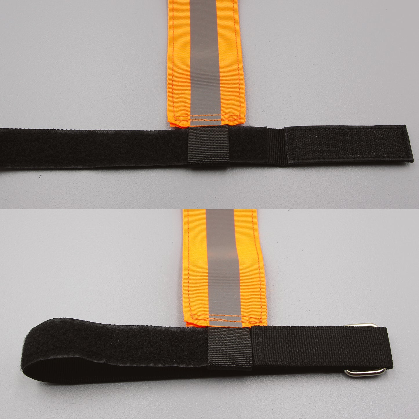 High-Vis Reflective Load Flag + Magic Strap — Oversize Long Load Safety Marker