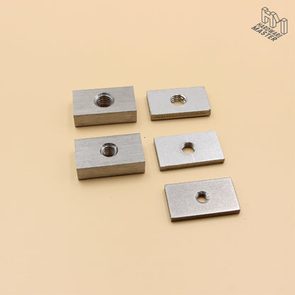 S304 Stainless Steel Slot Channel Nut Sliding T-Nut M6 M8 M10 35x20mm Rack Track