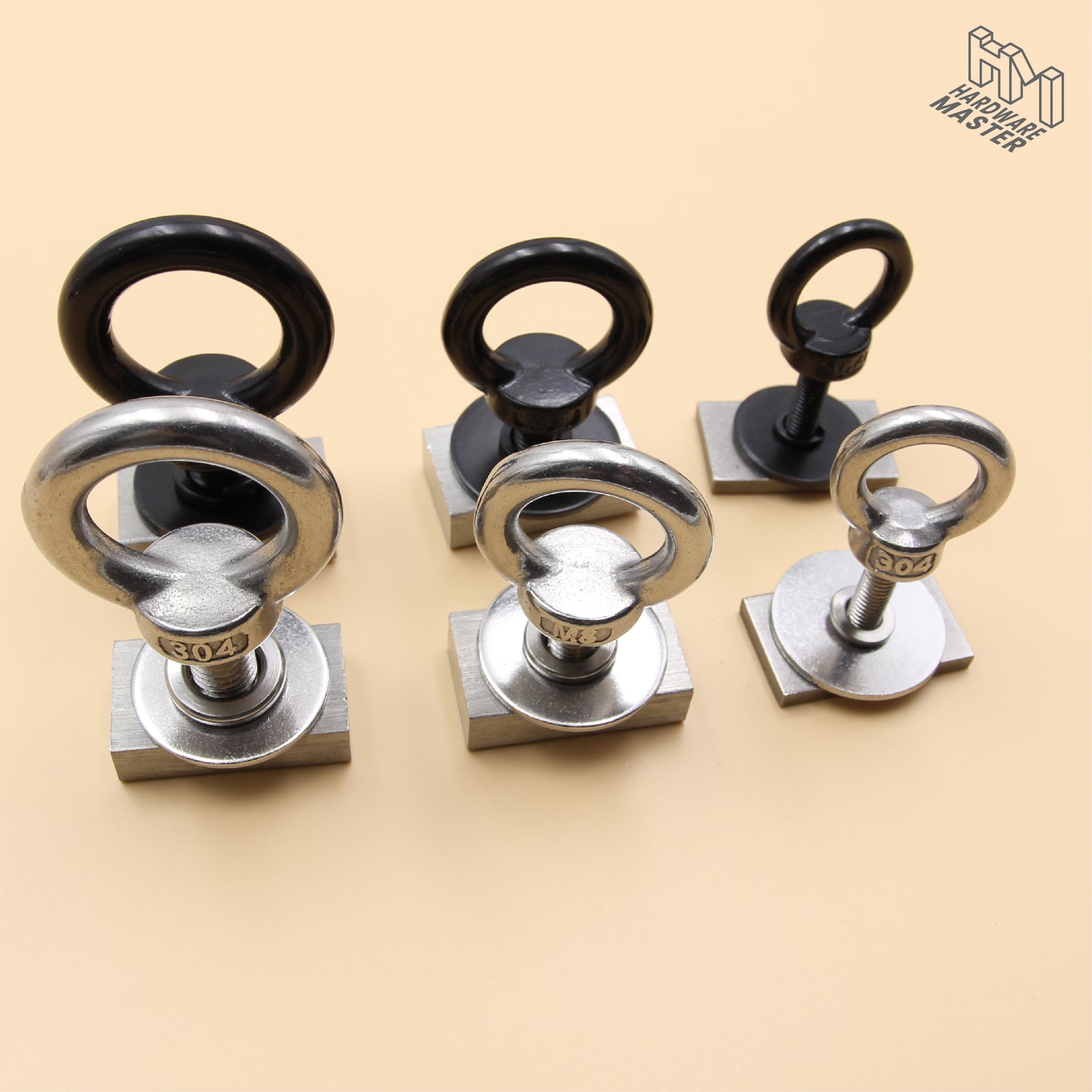 S304 Stainless Steel Slot Channel Nut Sliding T-Nut M6 M8 M10 35x20mm Rack Track