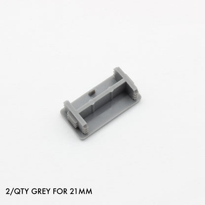 2x PE End Caps for Unistrut Channels | Durable & Secure