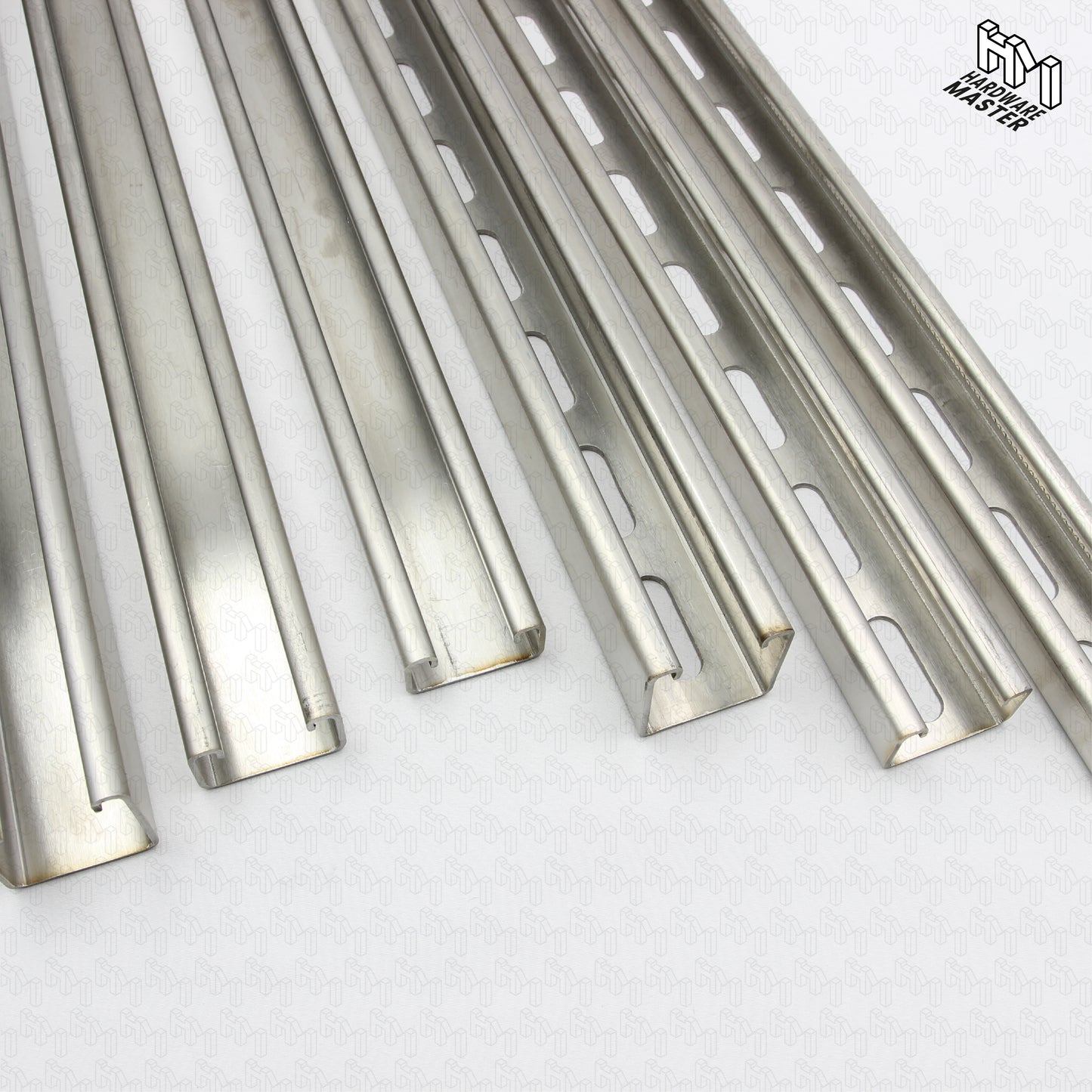 Unistrut Track Slotted Or Plain | S304 Stainless Steel | Heavy Duty Channel